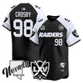 Men's Raiders 2024 Vapor Premier Limited Jersey - 65th Anniversary - All Stitched - Black Alternate, Maxx Crosby