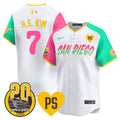 Men's San Diego Padres 2024 Tony Gwynn Vapor Premier Limited Jersey - All Stitched - City Connect, Ha-Seong Kim