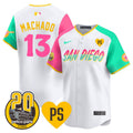 Men's San Diego Padres 2024 Tony Gwynn Vapor Premier Limited Jersey - All Stitched - City Connect, Manny Machado