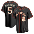 Men's San Francisco Giants 2024 Rickwood Classic Vapor Premier Limited Jersey - All Stitched - Black, Mike Yastrzemski