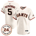Men's Texas Rangers 2025 Spring Training Patch Vapor Premier Limited Jersey - All Stitched - White, Corey Seager