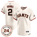 Men's Texas Rangers 2025 Spring Training Patch Vapor Premier Limited Jersey - All Stitched - White, Nathaniel Lowe
