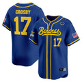 Men's Savannah Bananas Vapor Premier Limited Jersey - All stitched - Royal, Brandon Crosby