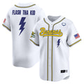 Men's Savannah Bananas Vapor Premier Limited Jersey - All stitched - White, Malachi Mitchell