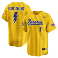 Men's Savannah Bananas Vapor Premier Limited Jersey - All stitched - Pinstripe, Malachi Mitchell
