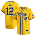 Men's Savannah Bananas Vapor Premier Limited Jersey - All stitched - Yellow, Kyle Luigs