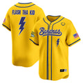 Men's Savannah Bananas Vapor Premier Limited Jersey - All stitched - Yellow, Malachi Mitchell