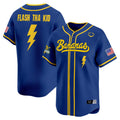 Men's Savannah Bananas Vapor Premier Limited Jersey - All stitched - Royal, Malachi Mitchell