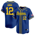 Men's Savannah Bananas Vapor Premier Limited Jersey - All stitched - Royal, Kyle Luigs