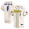 Men's Savannah Bananas Vapor Premier Limited Jersey - All stitched - Cream, Malachi Mitchell