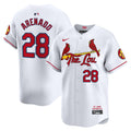 Men's St. Louis Cardinals 2024 City Connect Vapor Premier Limited Jersey - All Stitched - White, Nolan Arenado