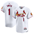 Men's St. Louis Cardinals 2024 City Connect Vapor Premier Limited Jersey - All Stitched - White, Ozzie Smith