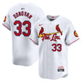 Men's St. Louis Cardinals 2024 City Connect Vapor Premier Limited Jersey - All Stitched - White, Brendan Donovan
