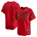 Men's St. Louis Cardinals 2024 City Connect Vapor Premier Limited Jersey - All Stitched - Red Gold, Team