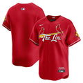 Men's St. Louis Cardinals 2024 City Connect Vapor Premier Limited Jersey - All Stitched - Red, Team