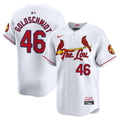 Men's St. Louis Cardinals 2024 City Connect Vapor Premier Limited Jersey - All Stitched - White, Paul Goldschmidt