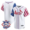 Men's St. Louis Cardinals 2024 Fourth of July Vapor Premier Limited Jersey - All Stitched - White, Team