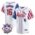Men's St. Louis Cardinals 2024 Fourth of July Vapor Premier Limited Jersey - All Stitched - White, Nolan Gorman