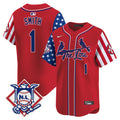 Men's St. Louis Cardinals 2024 Fourth of July Vapor Premier Limited Jersey - All Stitched - Red, Ozzie Smith
