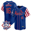 Men's St. Louis Cardinals 2024 Fourth of July Vapor Premier Limited Jersey - All Stitched - Royal, Nolan Gorman