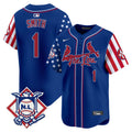 Men's St. Louis Cardinals 2024 Fourth of July Vapor Premier Limited Jersey - All Stitched - Royal, Ozzie Smith