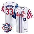 Men's St. Louis Cardinals 2024 Fourth of July Vapor Premier Limited Jersey - All Stitched - White, Brendan Donovan