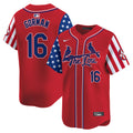 Men's St. Louis Cardinals 2024 Independence Day Vapor Premier Limited Jersey - All Stitched - Red, Nolan Gorman