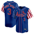Men's St. Louis Cardinals 2024 Independence Day Vapor Premier Limited Jersey - All Stitched - Royal, Metro Boomin