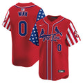 Men's St. Louis Cardinals 2024 Independence Day Vapor Premier Limited Jersey - All Stitched - Red, Masyn Winn