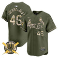 Men's St. Louis Cardinals Armed Forces Day Vapor Premier Limited Jersey - All Stitched - Green, Paul Goldschmidt