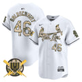 Men's St. Louis Cardinals Armed Forces Day Vapor Premier Limited Jersey - All Stitched - White, Paul Goldschmidt