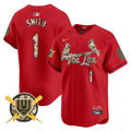 Men's St. Louis Cardinals Armed Forces Day Vapor Premier Limited Jersey - All Stitched - Red, Ozzie Smith