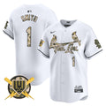 Men's St. Louis Cardinals Armed Forces Day Vapor Premier Limited Jersey - All Stitched - White, Ozzie Smith