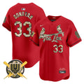 Men's St. Louis Cardinals Armed Forces Day Vapor Premier Limited Jersey - All Stitched - Red, Brendan Donovan