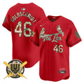 Men's St. Louis Cardinals Armed Forces Day Vapor Premier Limited Jersey - All Stitched - Red, Paul Goldschmidt