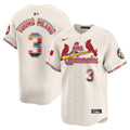 Men's St. Louis Cardinals Fiesta Cardenales Vapor Premier Limited Jersey - All Stitched - Cream, Metro Boomin
