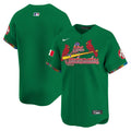Men's St. Louis Cardinals Fiesta Cardenales Vapor Premier Limited Jersey - All Stitched - Green, Team