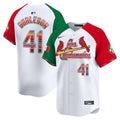 Men's St. Louis Cardinals Fiesta Cardenales Vapor Premier Limited Jersey - All Stitched - Alternate, Alec Burleson
