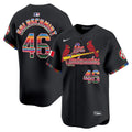 Men's St. Louis Cardinals Fiesta Cardenales Vapor Premier Limited Jersey - All Stitched - Black, Paul Goldschmidt