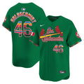 Men's St. Louis Cardinals Fiesta Cardenales Vapor Premier Limited Jersey - All Stitched - Green, Paul Goldschmidt