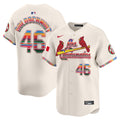 Men's St. Louis Cardinals Fiesta Cardenales Vapor Premier Limited Jersey - All Stitched - Cream, Paul Goldschmidt