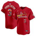 Men's St. Louis Cardinals Fiesta Cardenales Vapor Premier Limited Jersey - All Stitched - Red, Metro Boomin