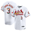 Men's St. Louis Cardinals Fiesta Cardenales Vapor Premier Limited Jersey - All Stitched - White, Metro Boomin