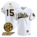 Men's Dodgers 2024 World Series Champions Mamba Vapor Premier Limited Jersey - All Stitched - Black, Fernando Valenzuela