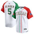 Men's Texas Rangers Mexico Vapor Premier Limited Jersey V2 - All Stitched - Alternate, Corey Seager