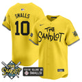 Men's The Sandlot Vapor Premier Limited Jersey - All Stitched - Yellow, Scotty Smalls