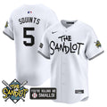 Men's The Sandlot Vapor Premier Limited Jersey - All Stitched - White, Squints