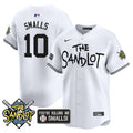 Men's The Sandlot Vapor Premier Limited Jersey - All Stitched - White, Scotty Smalls