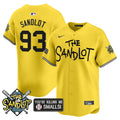 Men's The Sandlot Vapor Premier Limited Jersey - All Stitched - Yellow, The Sandlot