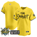 Men's The Sandlot Vapor Premier Limited Jersey - All Stitched - Yellow, Blank